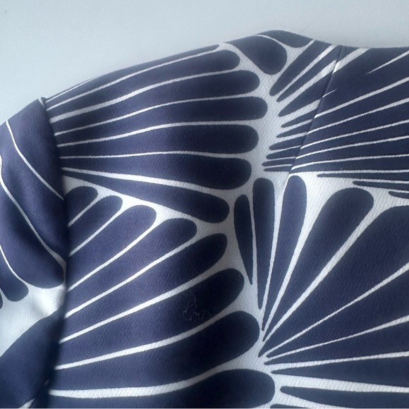 J.Crew Women's Blazer Cotton Floral Geometric Open Front Fashion Size:6 - Picture 14 of 15